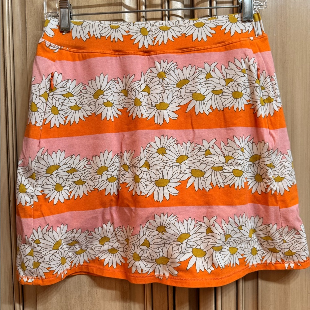 Spartina Floral Orange and Pink Women's Skort